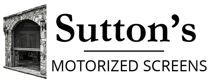 Suttons Motorized Screen Logo with transparent background